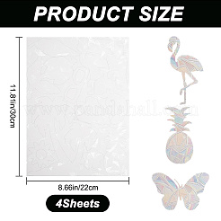 PVC-Glasaufkleber&nbsp;DIY-WH0449-57A