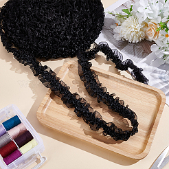 10 Yards Polyester Chiffon Plisseeband&nbsp;OCOR-MA0001-21B