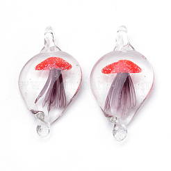 Handgemachte Murano Glas Anhänger&nbsp;LAMP-R138-12-B
