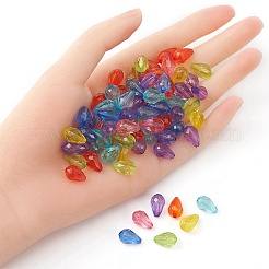 100 Stück transparente Acrylperlen&nbsp;MACR-YW0002-10