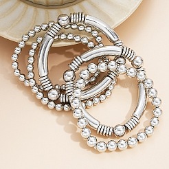 5 pulsera elástica con cuentas CCB&nbsp;PW-WG818D2-02
