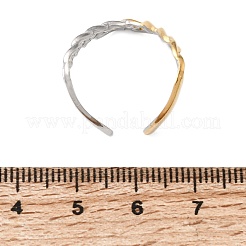 Offene Manschettenringe aus Edelstahl 304&nbsp;RJEW-P192-02A
