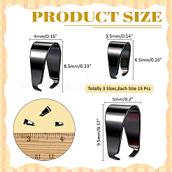 Ganci a scatto in acciaio inossidabile 304&nbsp;STAS-ME0003-76A