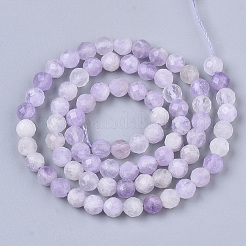 Fili di perline di ametista lavanda naturale&nbsp;G-S361-5mm-022