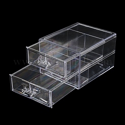 4-Gitter-Schubladenboxen aus Acryl zur Schmuckaufbewahrung&nbsp;CON-K002-01A