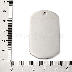 Pendentifs en acier inoxydable 201 anti-ternissement&nbsp;STAS-R002-02P-12