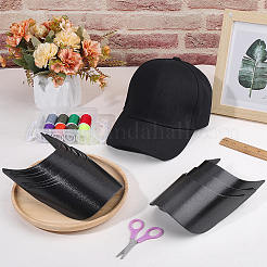 10 Stück PE-Kunststoff-Hutkrempe für Schirmmütze&nbsp;DIY-CP0013-58B