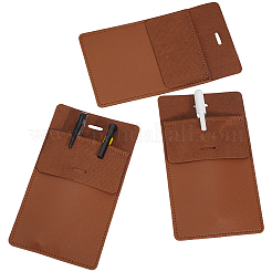 Estuche rectangular de cuero sintético para bolígrafos&nbsp;LS-AJEW-WH20060-95B