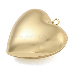 Colgantes de latón corazón&nbsp;KK-N254-98G-02