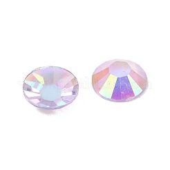 Cabujones de rhinestone de resina plana transparente galvanizada&nbsp;RESI-XCP0002-44C