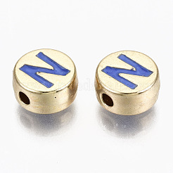 Perline smaltato in lega&nbsp;X-ENAM-S122-029N-RS