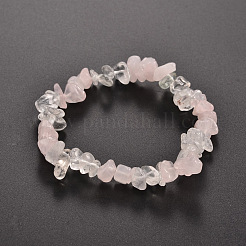 Bracelets extensible avec perles en pierre précieuse&nbsp;BJEW-JB01825
