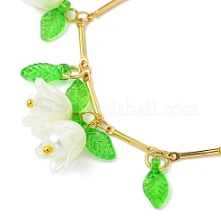 Messing-Gliederketten-Charm-Armbänder&nbsp;BJEW-JB11523-03