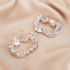2 décoration de chaussure en strass cristal&nbsp;DIY-OC0009-93KCG