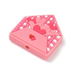 Silikonperlen zum Valentinstag&nbsp;SL-CBACE28-04A