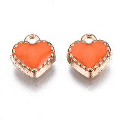 Legierung Emaille Anhänger / charms&nbsp;ENAM-Q033-51I