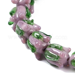 Handgemachte Murano Glas Perlen Stränge&nbsp;LAMP-P066-01