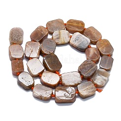 Sunstone naturale fili di perline&nbsp;G-K245-J08-01