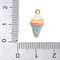 Breloques d'émail en laiton&nbsp;KK-I352-14G-02