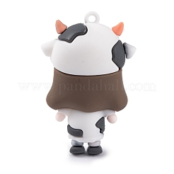 Die 12 chinesische Tierkreis-Mädchen-Puppe PVC-Kunststoff-Anhänger&nbsp;KY-S172-16B
