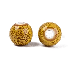Perles de porcelaine vintage faites à la main&nbsp;PORC-Q006-13A-33