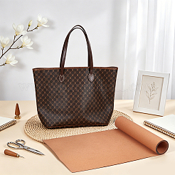 Rouleau de doublure artisanale en cuir mélangé pour sacs et pochettes&nbsp;AJEW-WH0643-143C