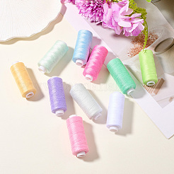 10 Stück 10 Farben Polyester-Nähgarn&nbsp;SENE-CY0001-05E