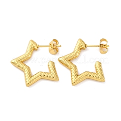 Ohrstecker aus 304 Edelstahl für Damen&nbsp;EJEW-L296-032G-01