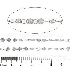 Chaînes à maillons floraux en acier inoxydable 304&nbsp;CHS-A016-66A-P01