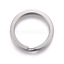 Fermoirs porte-clés fendus en acier inoxydable 304 résistant au ternissement&nbsp;STAS-L226-007B