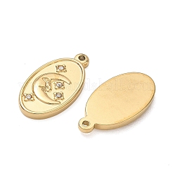 Colgantes de rhinestone de acero inoxidable 304&nbsp;RB-CBA7A56-05G