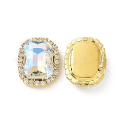 Rechteck Achteck Strass aufnähen&nbsp;X1-DIY-E062-02G-01