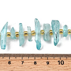 Natürlichem Quarz-Kristall-Perlen Stränge&nbsp;G-F800-E08