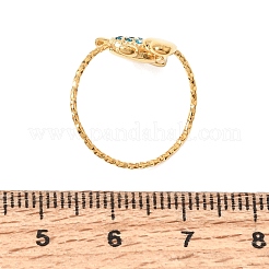 Ocean 304 Edelstahl-Manschettenringe mit Mikropavé-Zirkonia&nbsp;CU-CBA2EFF-01G-03
