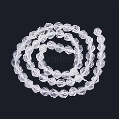 Natürlichem Quarz-Kristall-Perlen Stränge&nbsp;G-T064-55