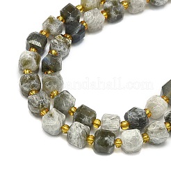 Filo di perline di labradorite naturale&nbsp;G-I376-D90-01