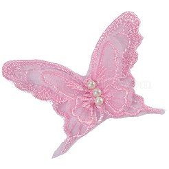 30 applique en dentelle papillon en polyester&nbsp;DIY-CY0001-65A