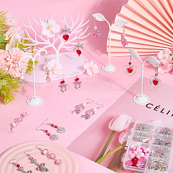 Kit fai da te per la creazione di gioielli con orecchini in lega&nbsp;DIY-SC0028-90