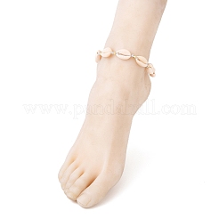 Verstellbare geflochtene Nylon-Fußkettchen&nbsp;AJEW-AN00318