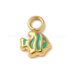 Ionenplattierung (IP) 304 Edelstahl Emaille Charms&nbsp;STAS-G351-05G