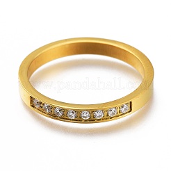 Juegos de anillos de dedo de acero inoxidable 304&nbsp;RJEW-F110-09G