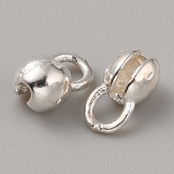 925 Sterling Silber Perlen Tipps&nbsp;FIND-WH0422-44B