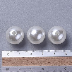 ABS Kunststoff Nachahmung Perlen Perlen&nbsp;MACR-A004-8mm-01