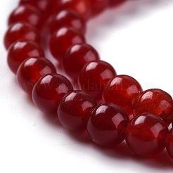 Perles de jade blanc naturel&nbsp;X-G-G766-A-11
