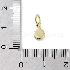 Ciondoli smaltati in ottone placcato a cremagliera&nbsp;KK-M293-40G-01
