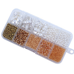 Diy 10 estilo abs y cuentas acrílicas kit para hacer joyas&nbsp;DIY-N0012-05J