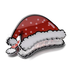 Weihnachtskrallen-Haarspangen aus Kunststoff&nbsp;PHAR-K006-01B