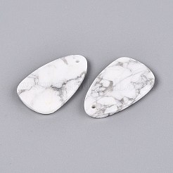 Pendentifs howlite synthétiques&nbsp;G-Q601-38J