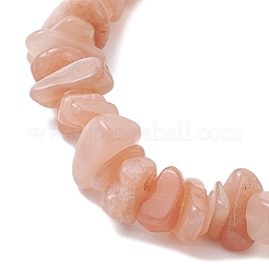 Braccialetti con ciondoli in perline di pietra solare naturale&nbsp;BJEW-JB12312-01