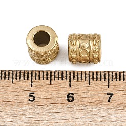 304 Edelstahl-Europäische Perlen&nbsp;STAS-K295-46G